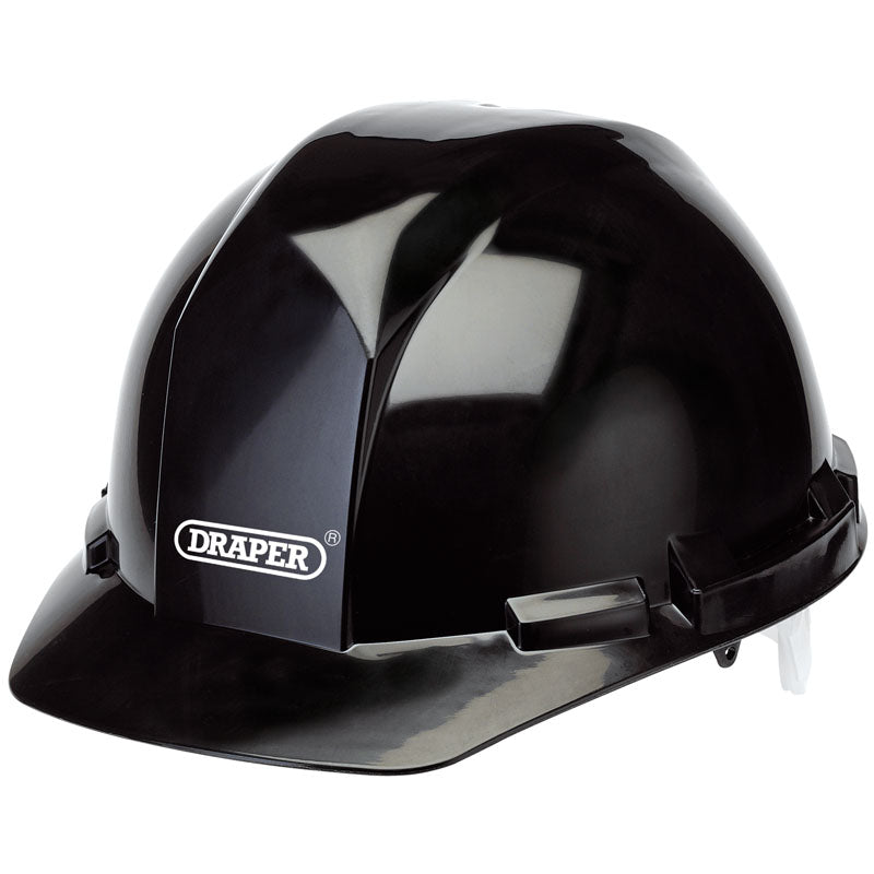Draper Black Safety Helmet to EN397