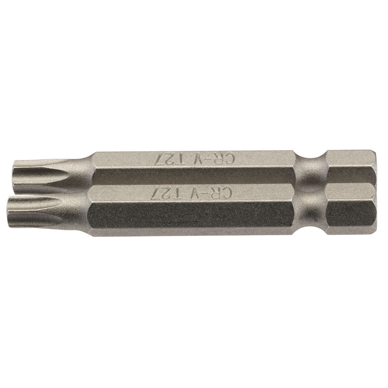 Draper T27 1/4" Hex. Draper TX-STAR&#174; Insert Bit 50mm Long x 2