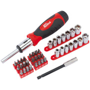 Draper Ratcheting Screwdriver Socket and Bit Set (40 piece)