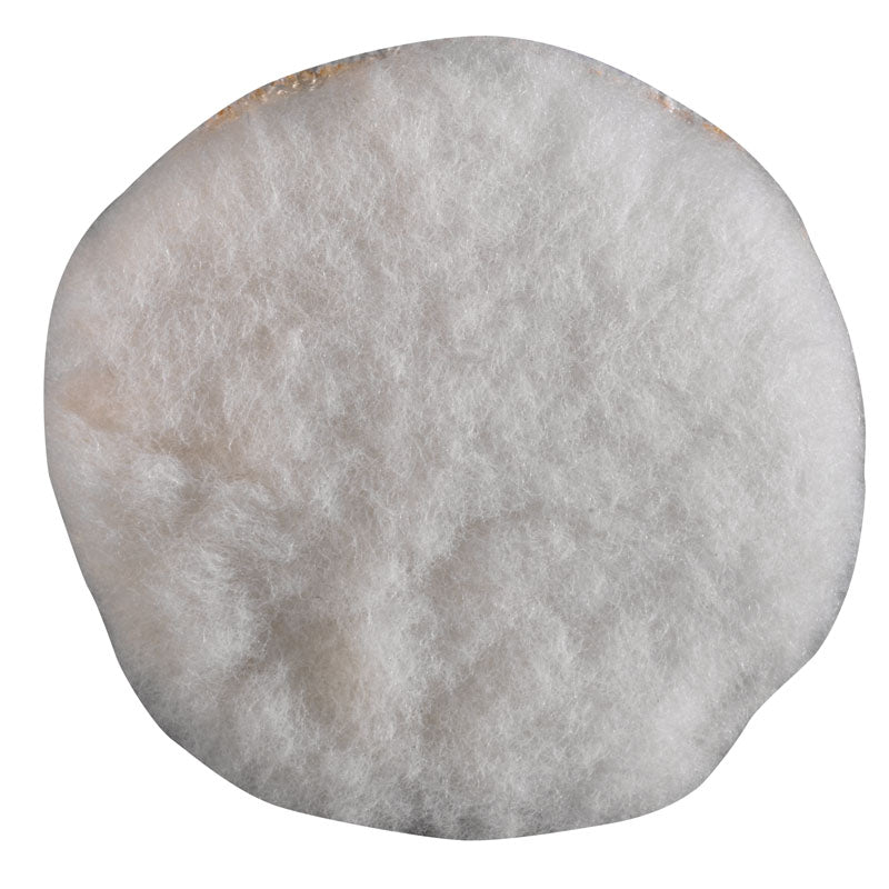 Draper Hook and Loop Lambs Wool Polishing Bonnets (125mm)