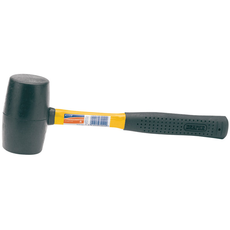 Draper Rubber Mallet with Fibreglass Shaft (680g - 24oz)