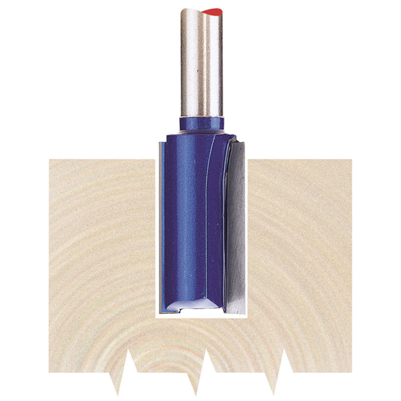 Draper 1/4" Straight 12.7 x 25mm TCT Router Bit