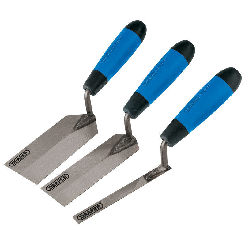 Draper Edging Trowel Set (3 Piece)