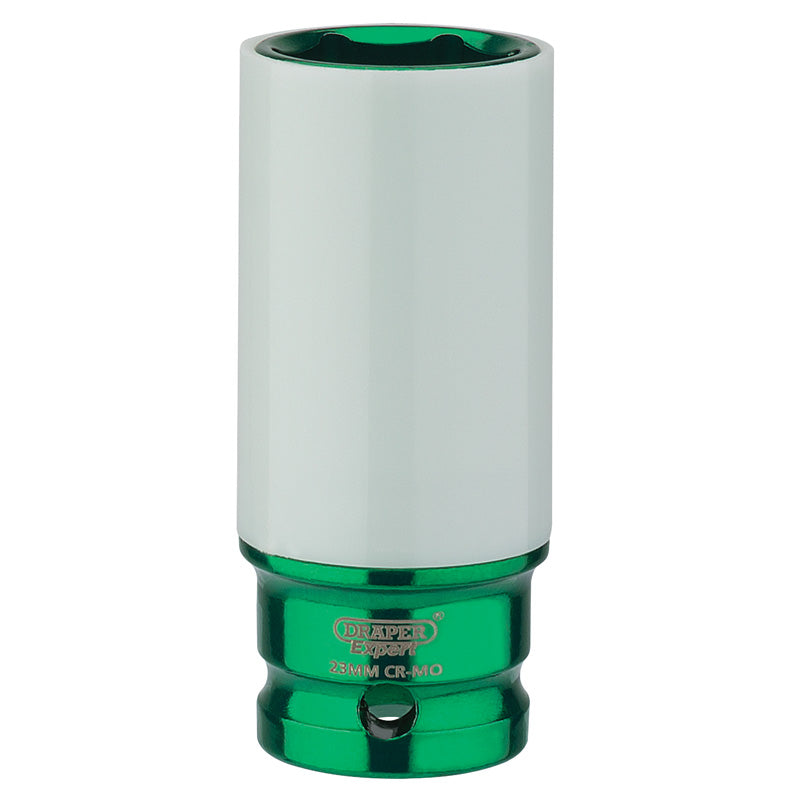 Draper 1/2" Sq. Dr. HI-TORQ® Wheel Nut Socket for Alloy Wheels (23mm)