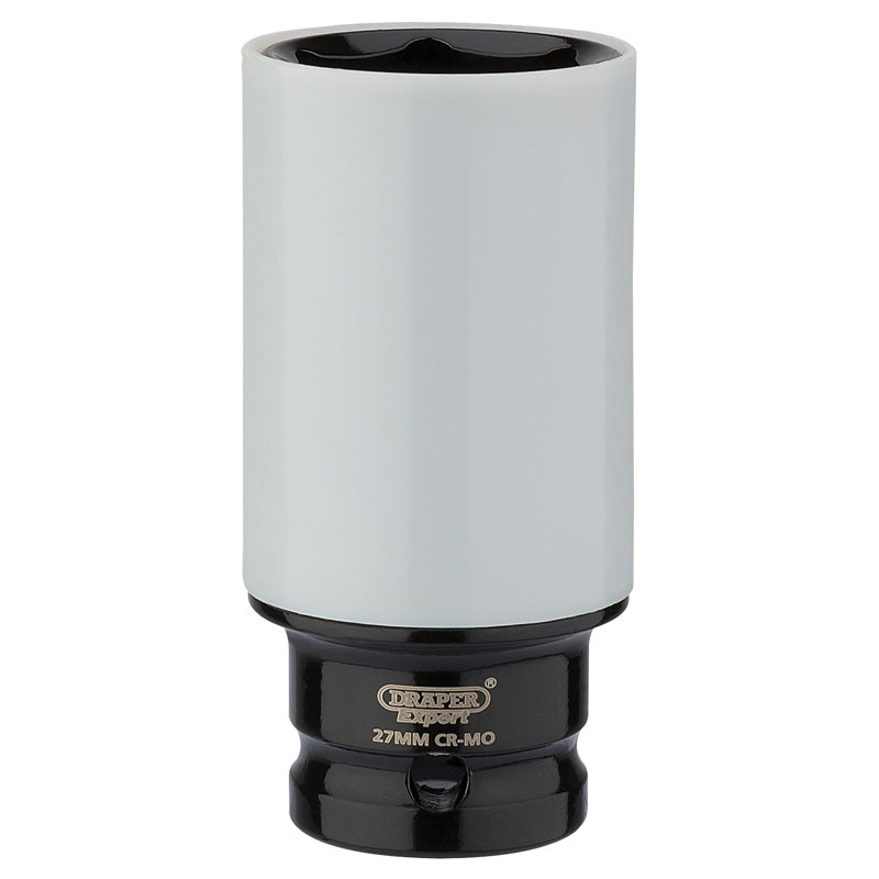 Draper 1/2" Sq. Dr. HI-TORQ® Wheel Nut Socket for Alloy Wheels (27mm)