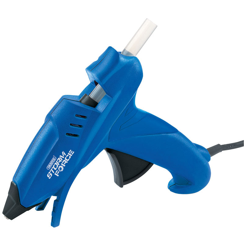 Draper Storm Force&#174; Glue Gun with Six Glue Sticks (100W)