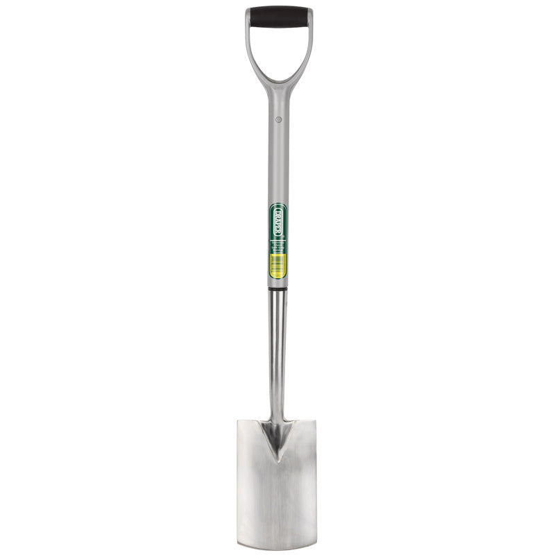 Draper Stainless Steel Soft Grip Border Spade