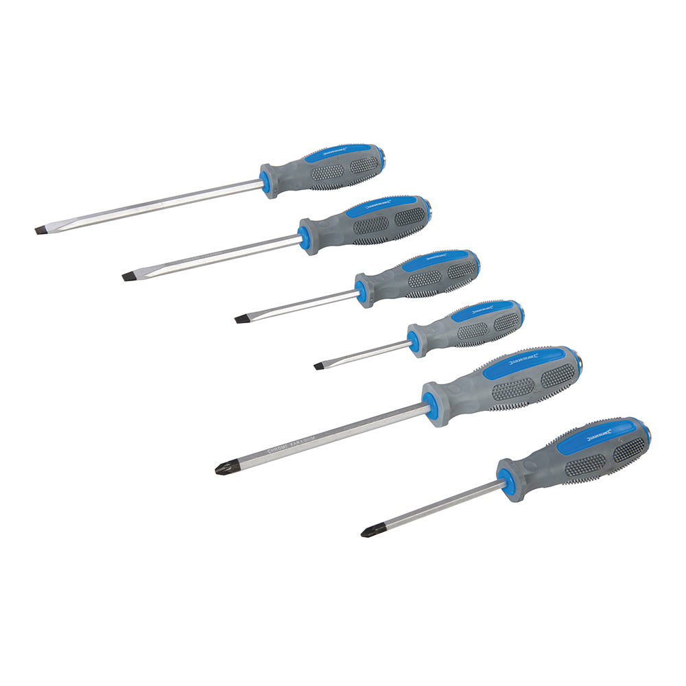 Silverline Hammer-Through Screwdriver Set 6Pce