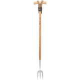 Draper Draper Heritage Stainless Steel Fork With Ash Long Handle