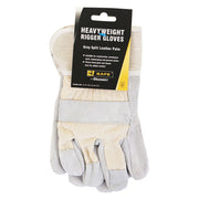 Bsafe Canadian High Quality Leather Rigger Glove Grey