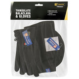 Bsafe Thinsulate Balaclava & Gloves Black