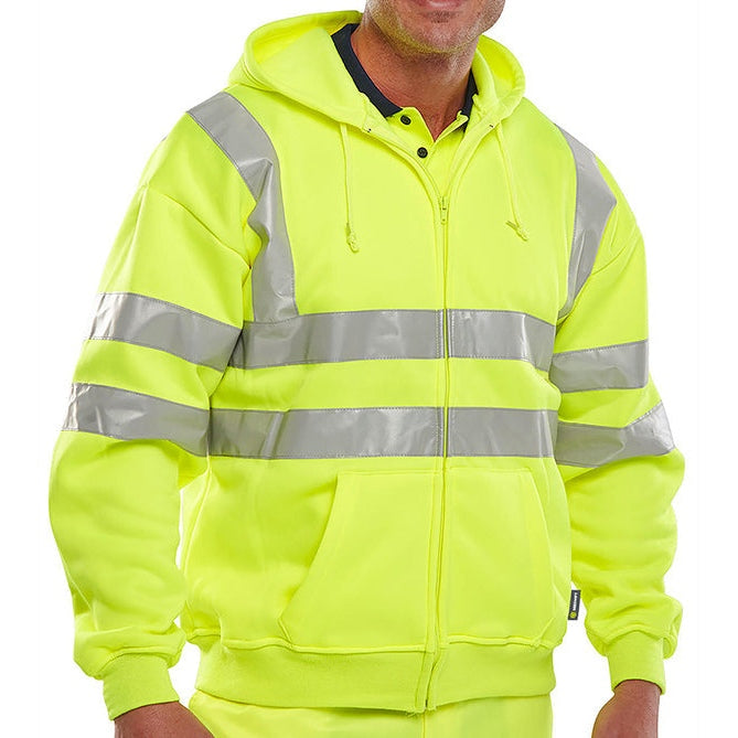 Beeswift Hooded Fully Zipped Sweatshirt