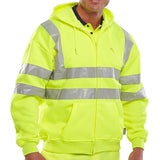 Beeswift Hooded Fully Zipped Sweatshirt