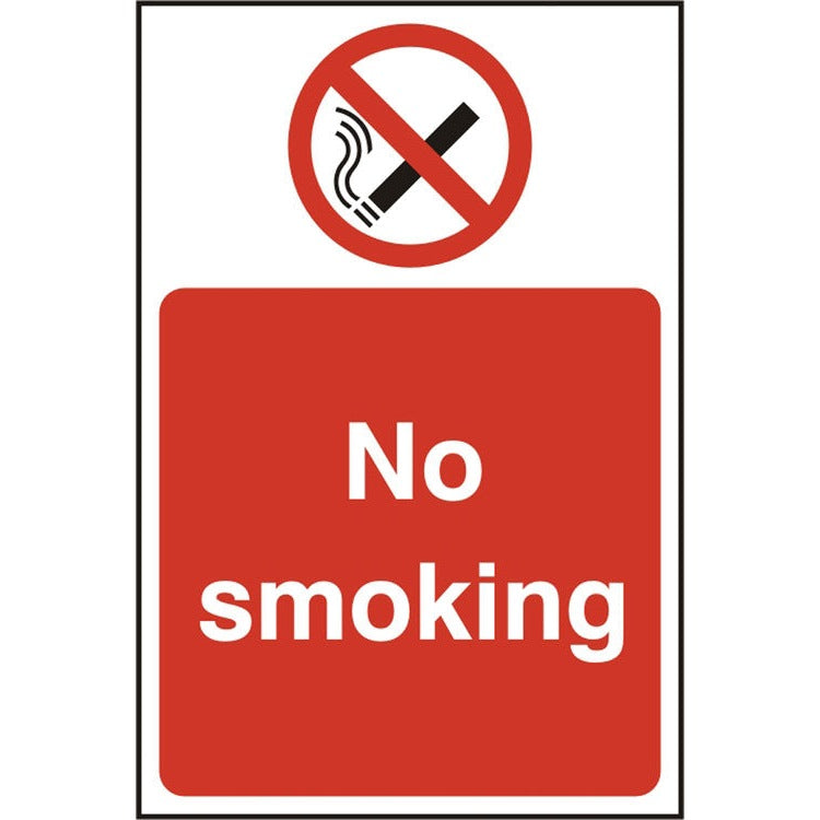 Bsafe No Smoking Its Against The Law Sign White
