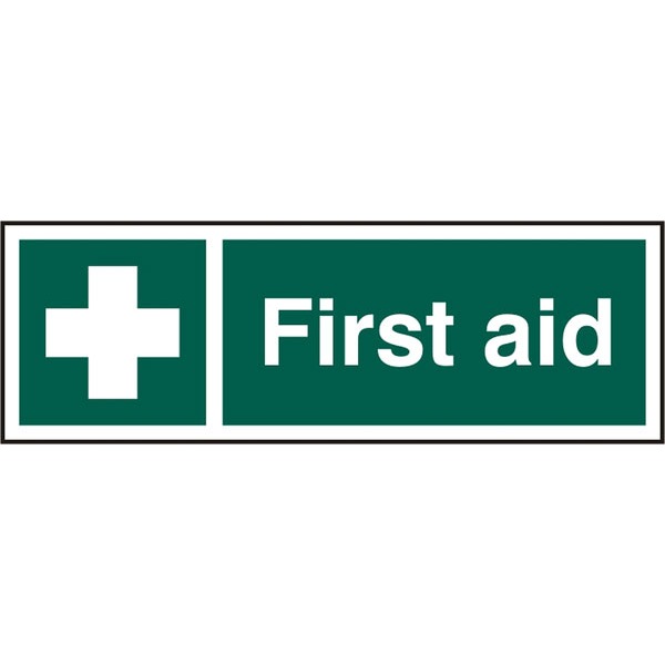 Bsafe First Aid Sign Green