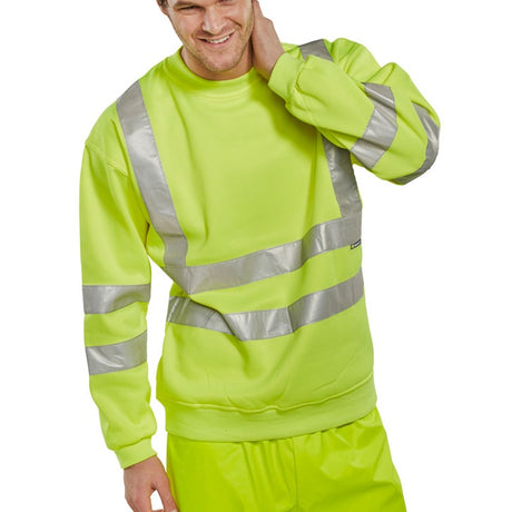 Beeswift Sweatshirt-Hi-Viz