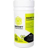 Beeswift Hand Sanitising Cleansing Wipe White