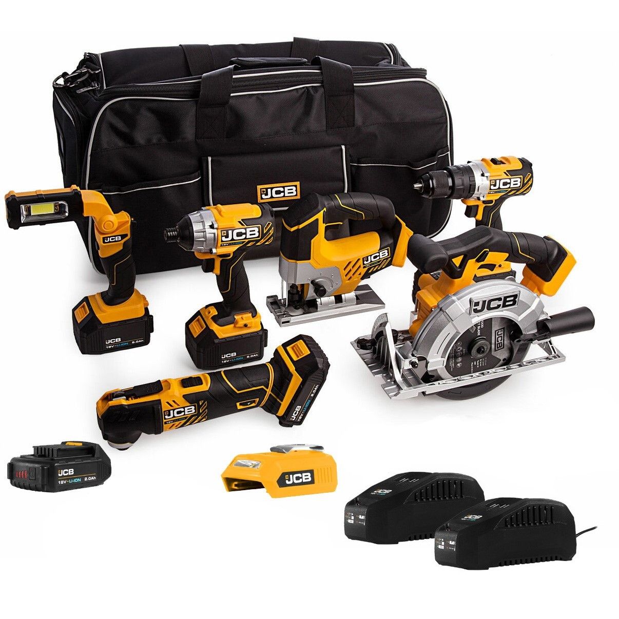 JCB Tools 18V 6 Piece Kit V3