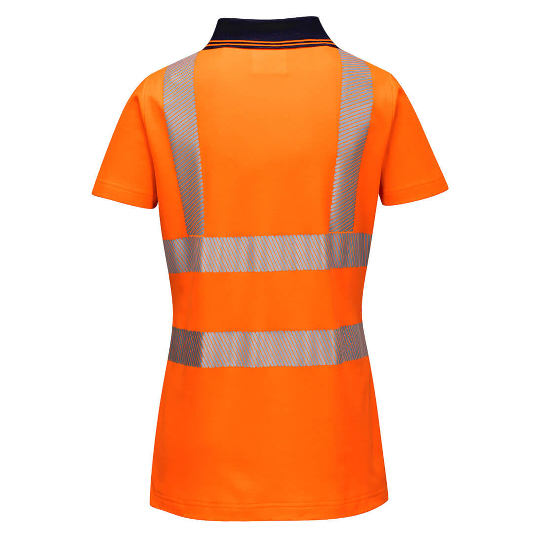 Portwest Hi-Vis Ladies Pro Polo Shirt