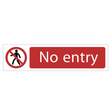 Draper Tools No Entry Sign