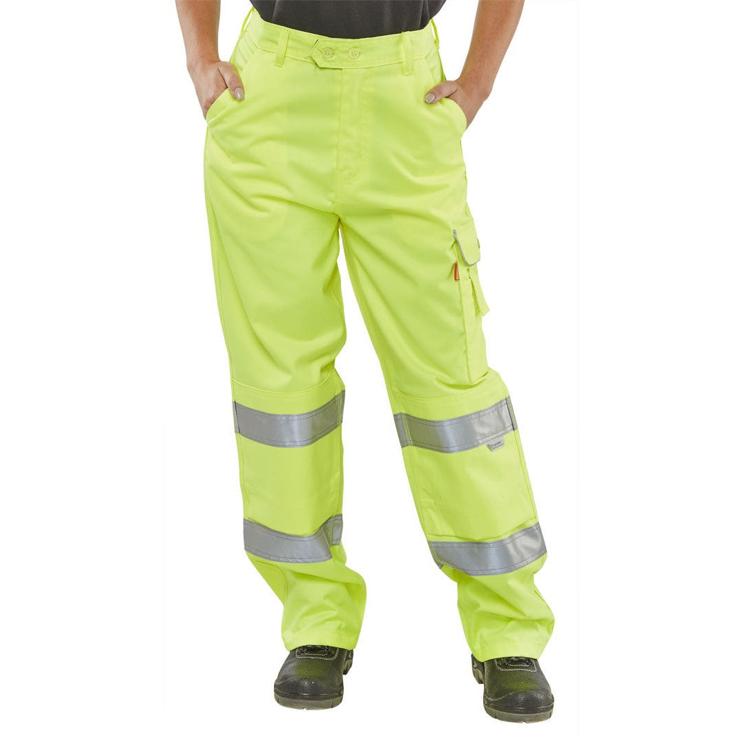 Beeswift Ladies En Iso 20471 Trouser Saturn Yellow