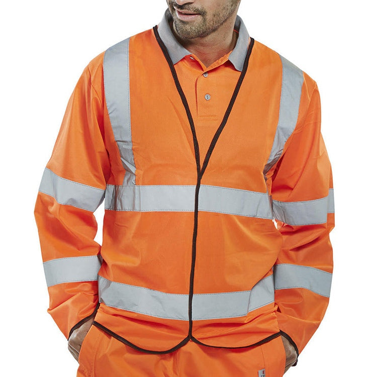 Beeswift Fire Retardant Hi-vis Jerkin