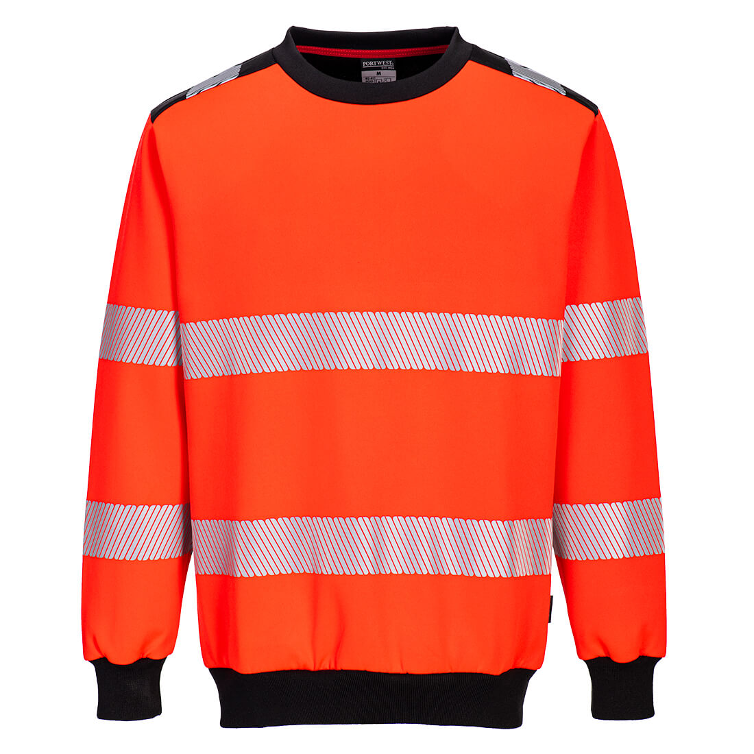 Portwest PW3 Hi-Vis Crewneck Sweatshirt