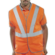 Beeswift Railspec Vest (polyester) Orange