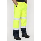 Bisley Taped Hi-Vis Rain Shell Trousers