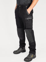 Bisley Flex & Move Stretch Utility Cargo Trousers With Kevlar® Knee Pad Pockets