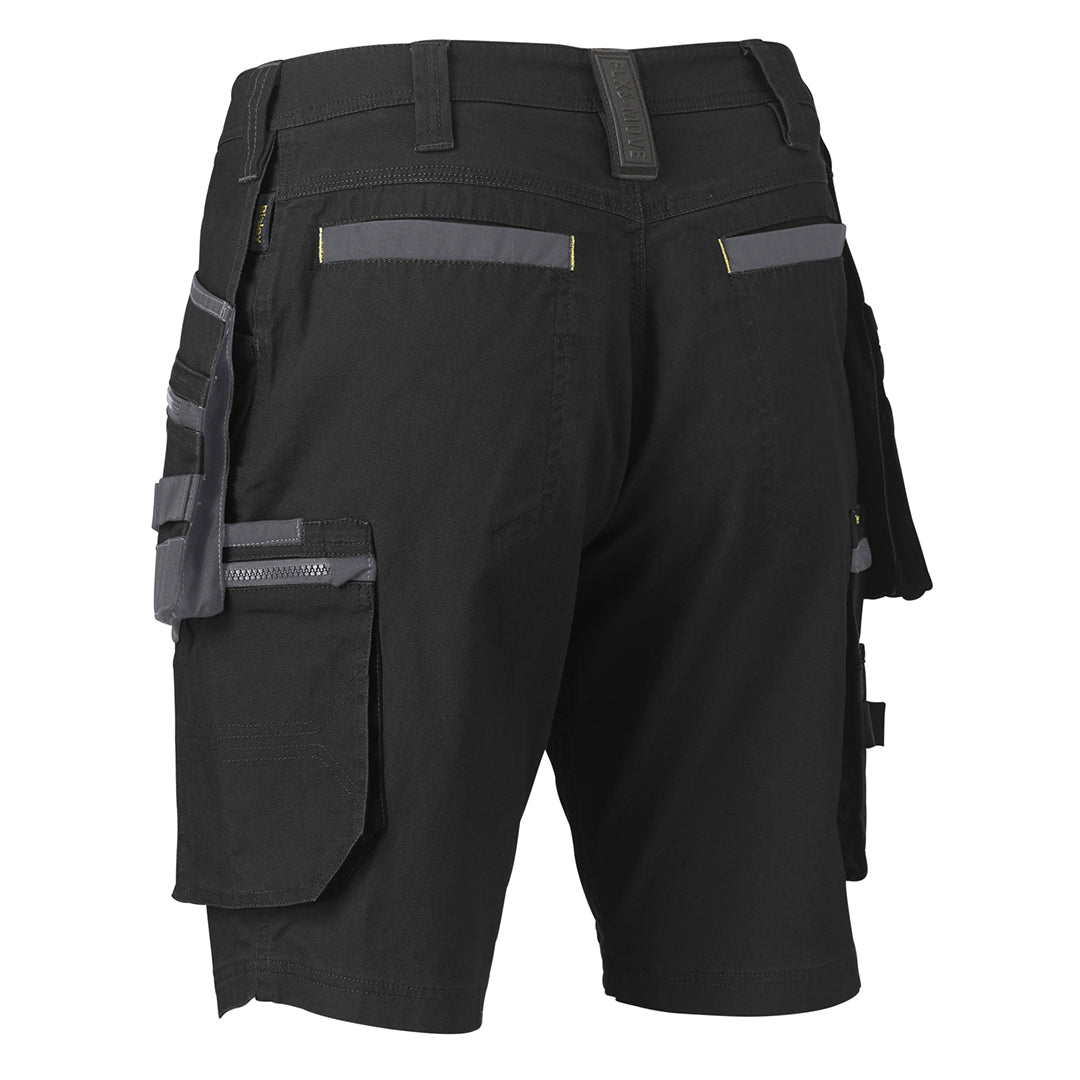 Bisley Shorts Flex & Move Stretch Canvas Cargo Holster Tool Pockets