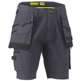 Bisley Shorts Flex & Move Stretch Canvas Cargo Holster Tool Pockets