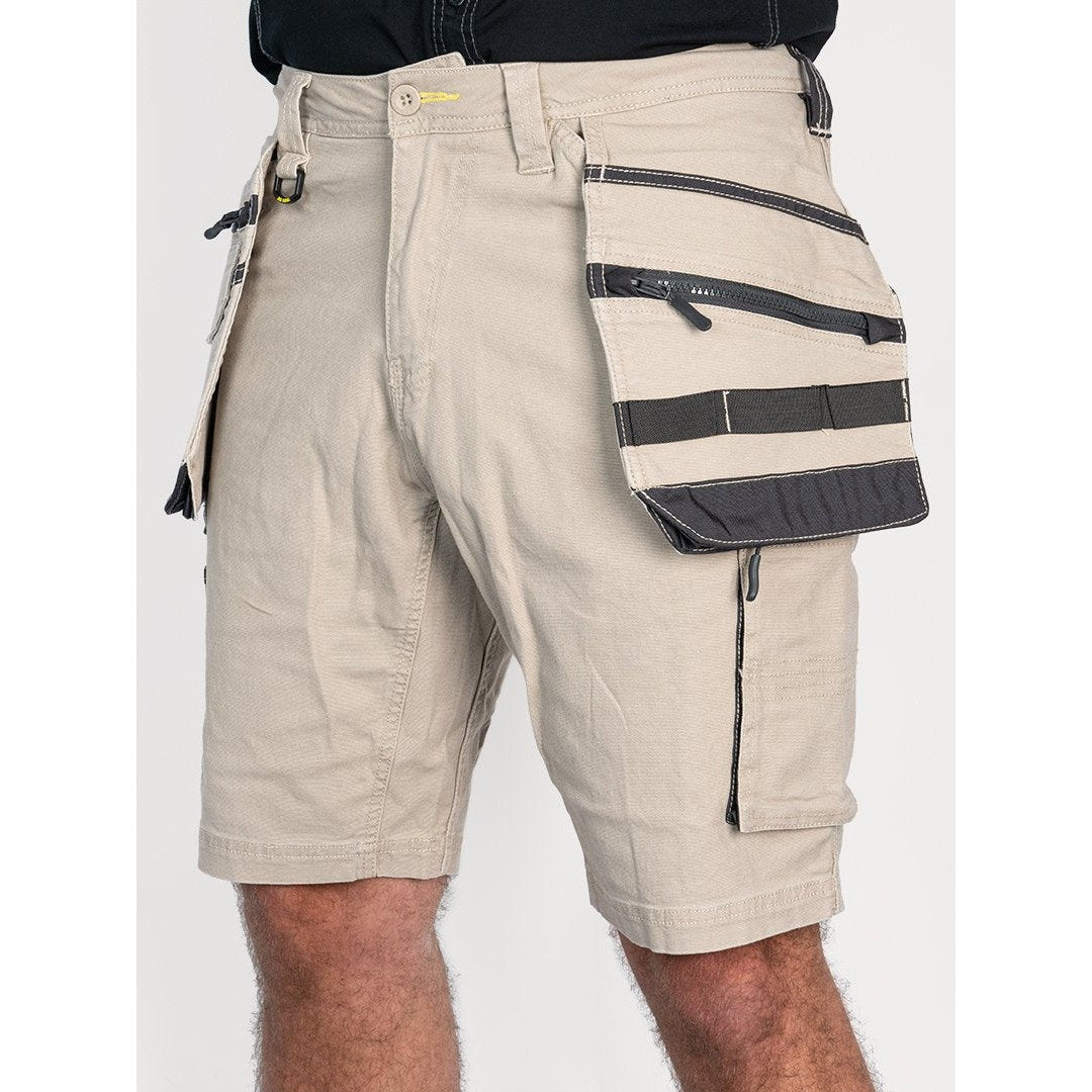 Bisley Shorts Flex & Move Stretch Canvas Cargo Holster Tool Pockets