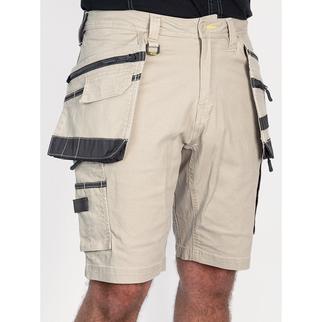 Bisley Shorts Flex & Move Stretch Canvas Cargo Holster Tool Pockets