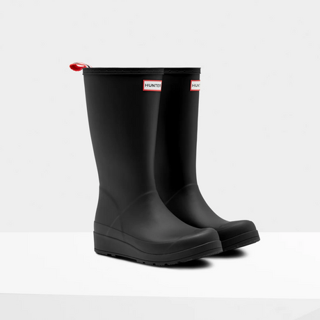 Hunter Original Play Tall Black Wellington Boots #colour_black