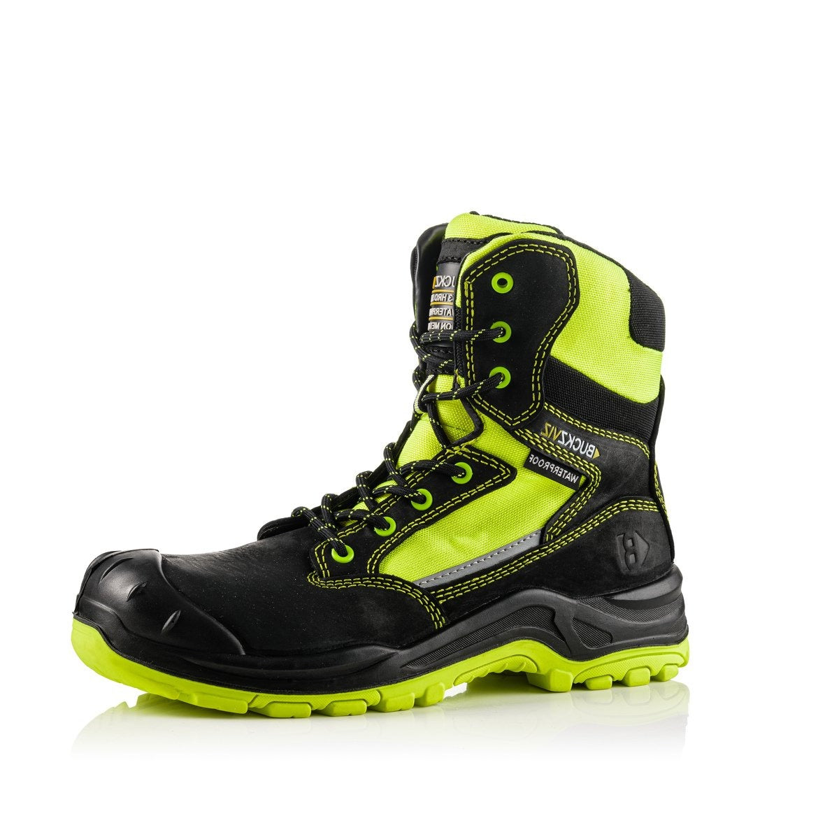 Buckbootz Buckz Viz Safety Lace/Zip Boots