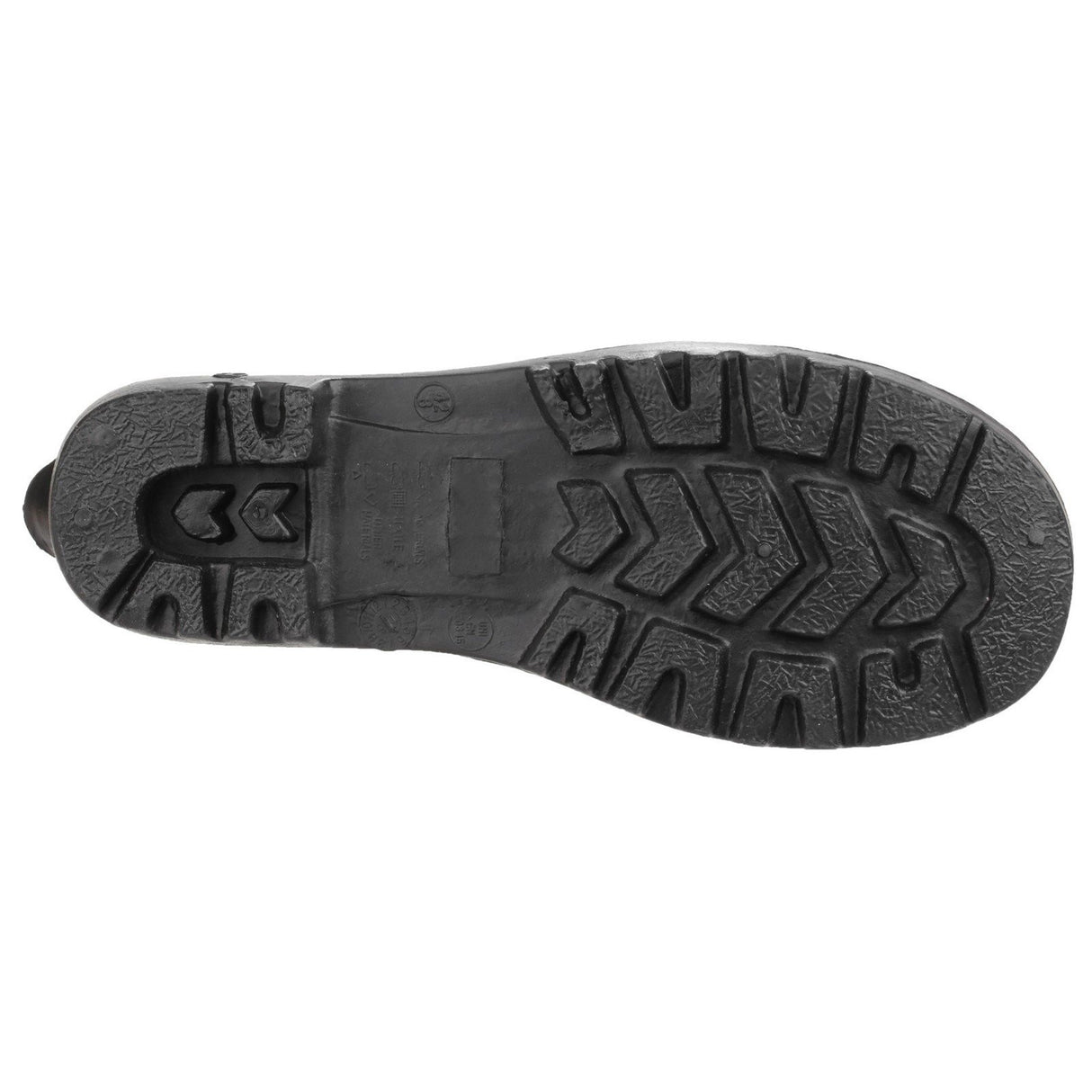 Amblers Safety Waterproof PVC Black Pull On Safety Rigger Boot