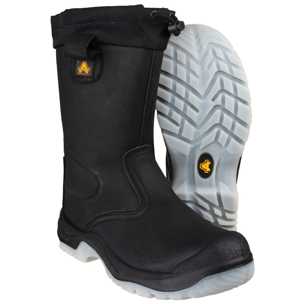 Amblers Safety Water Resistant Pull On Safety Rigger Boot